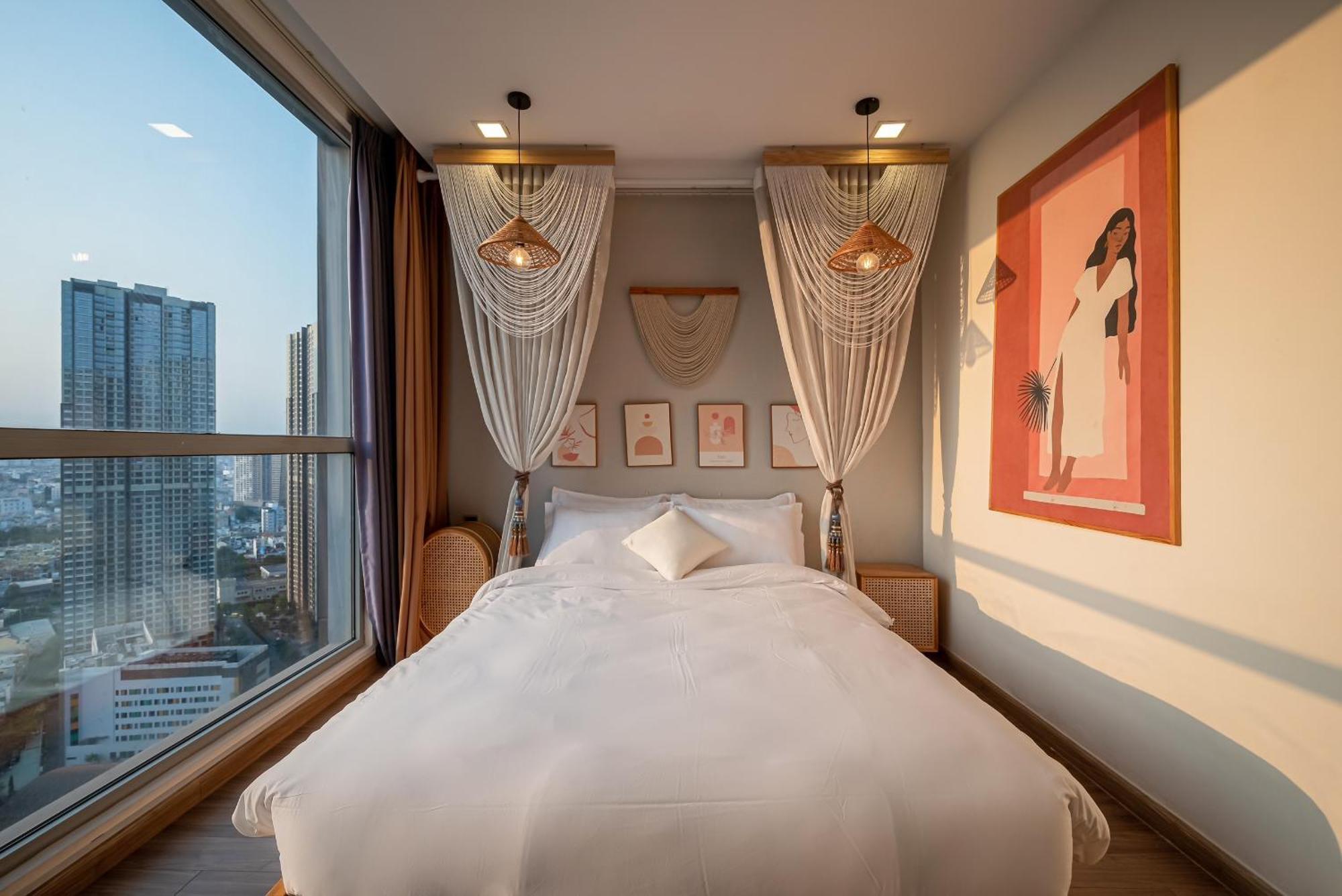 Luxury Apartment At Vinhomes Central Park Хошимин Екстериор снимка