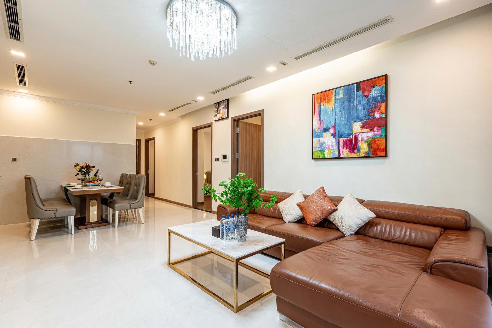 Luxury Apartment At Vinhomes Central Park Хошимин Екстериор снимка